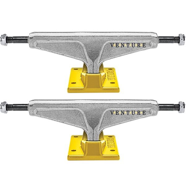 Venture Hi 5.0 Team-Ed OG Dots Polished Yellow Trucks