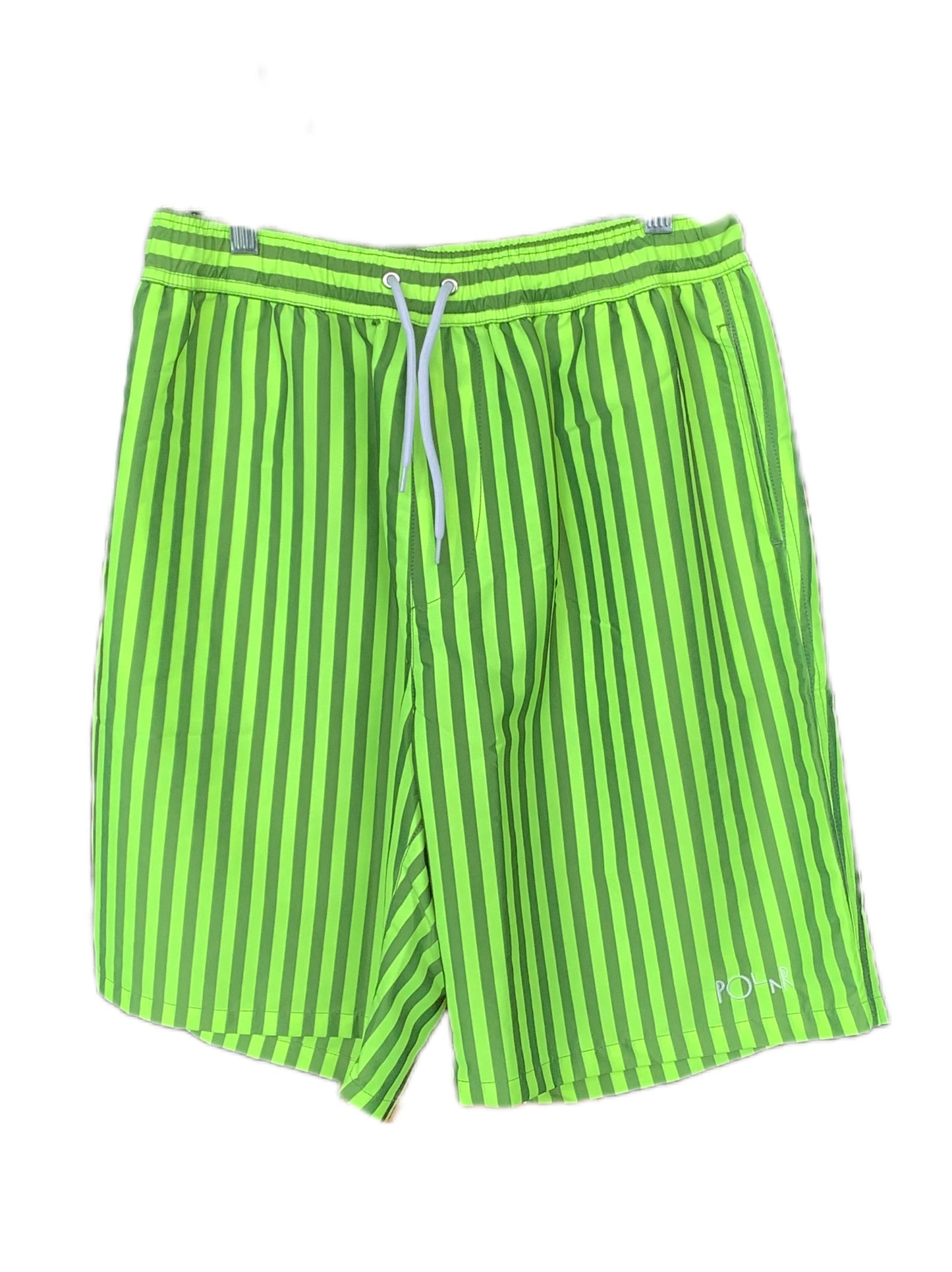 Polar Shorts Green Stripe Summer