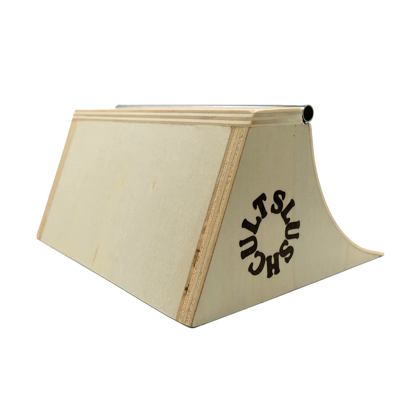 Slushcult Wooden Quarter Bank Fingerboard Obstacle