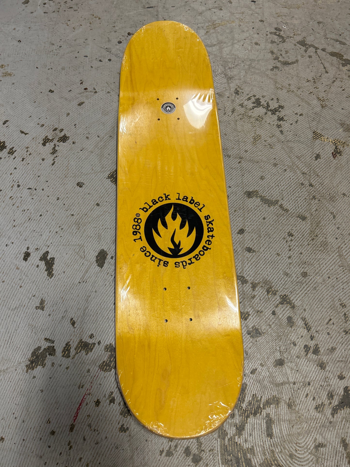 Black Label x Patrick Ryan 8.25 Embossed Flames