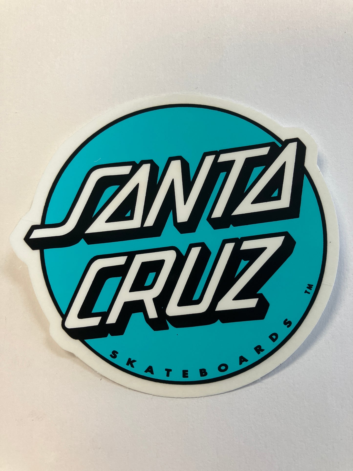 Santa Cruz Solid Sticker 3”