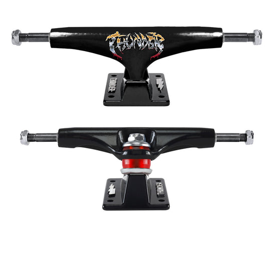 Thunder 149 Severed Hollow Lights Black Trucks