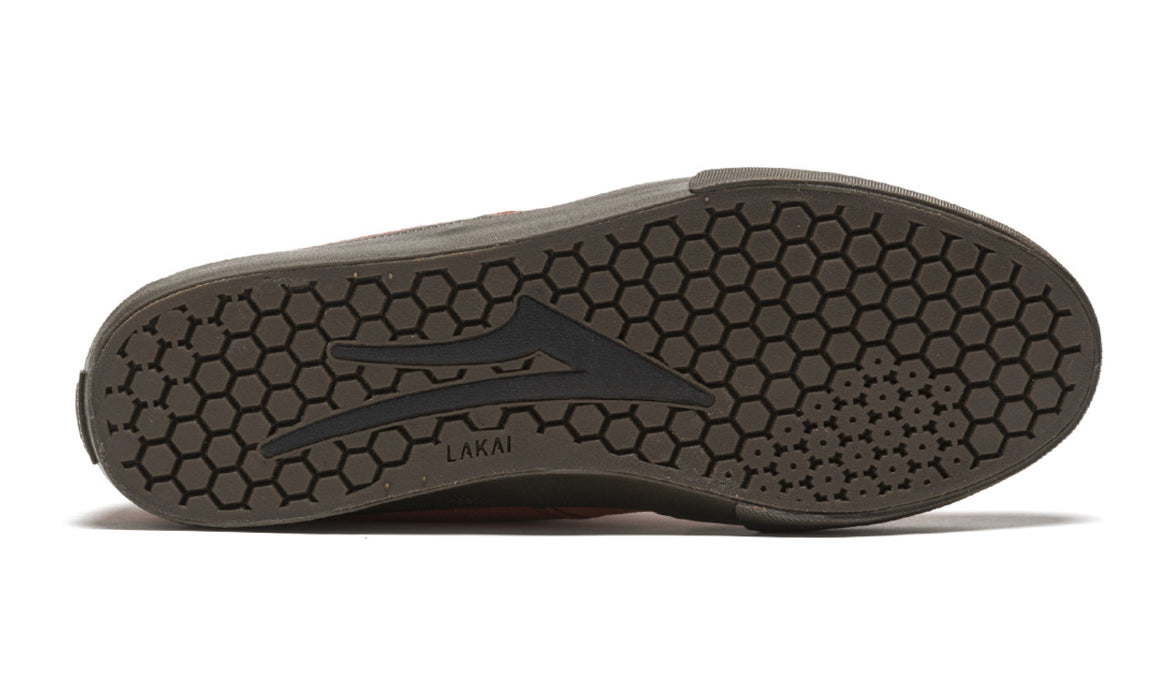 Lakai Riley 3 Skate Shoes Nutmeg