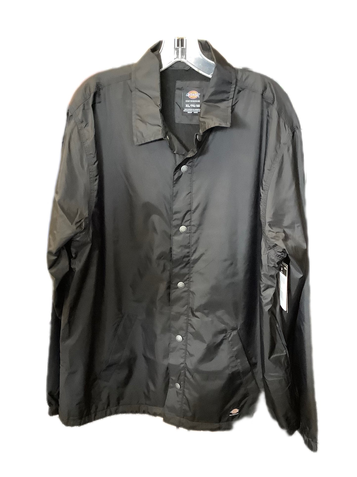 Dickies Skateboarding Windbreaker Coaches Jacket Black