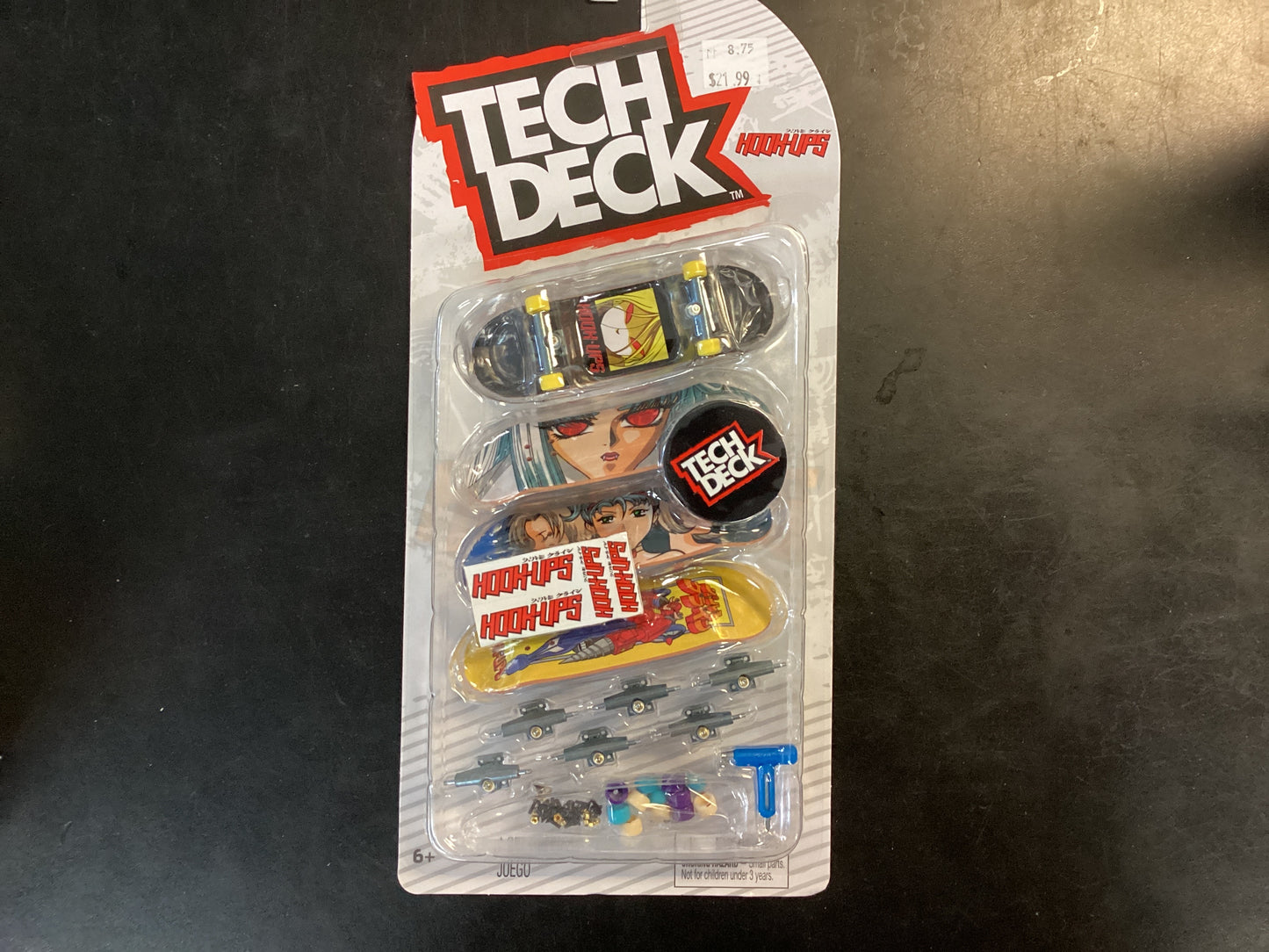 Tech Deck fingerboard 4 pack Hook-Ups