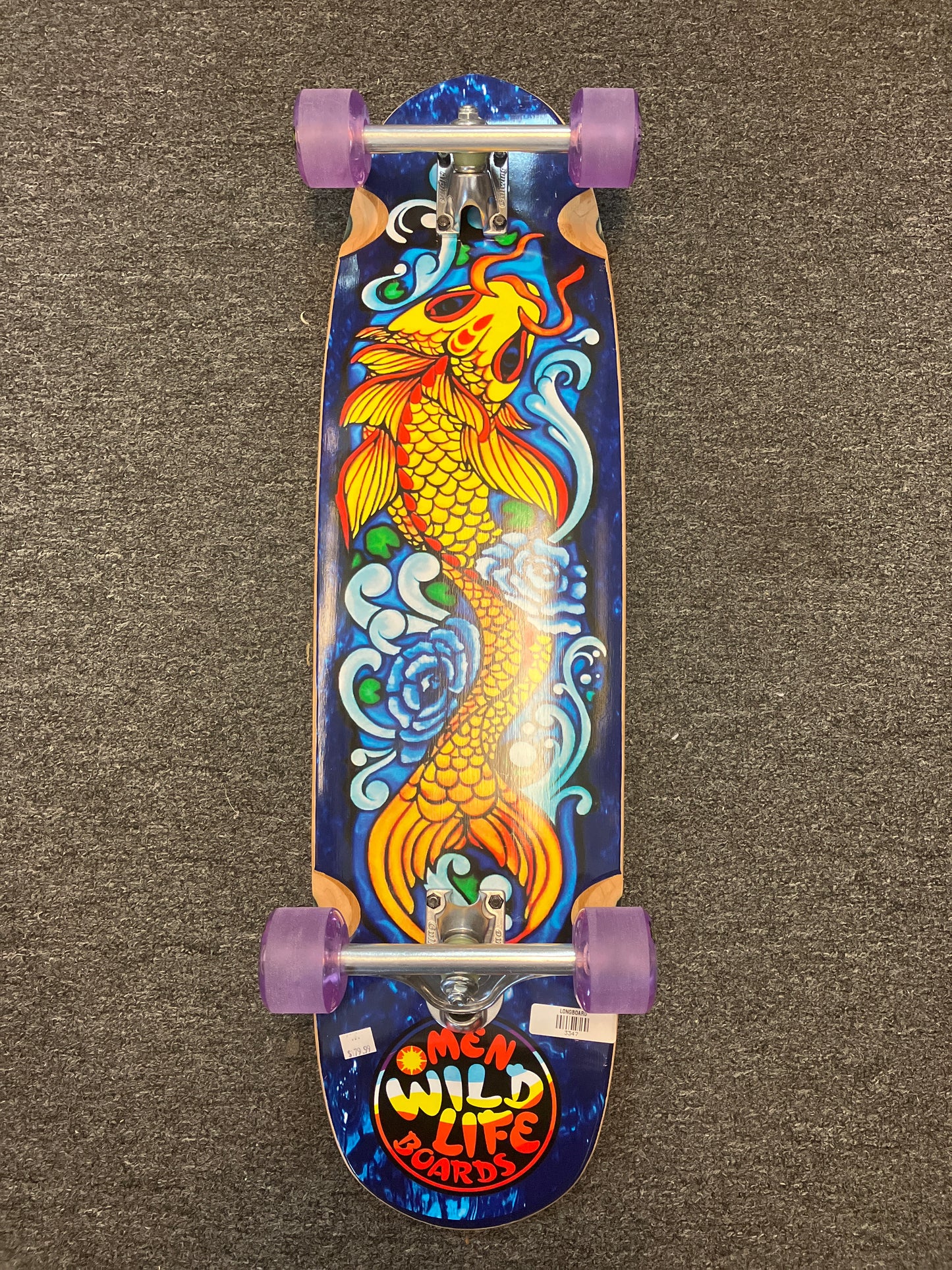 Omen Surfcraft Kicktail Longboard