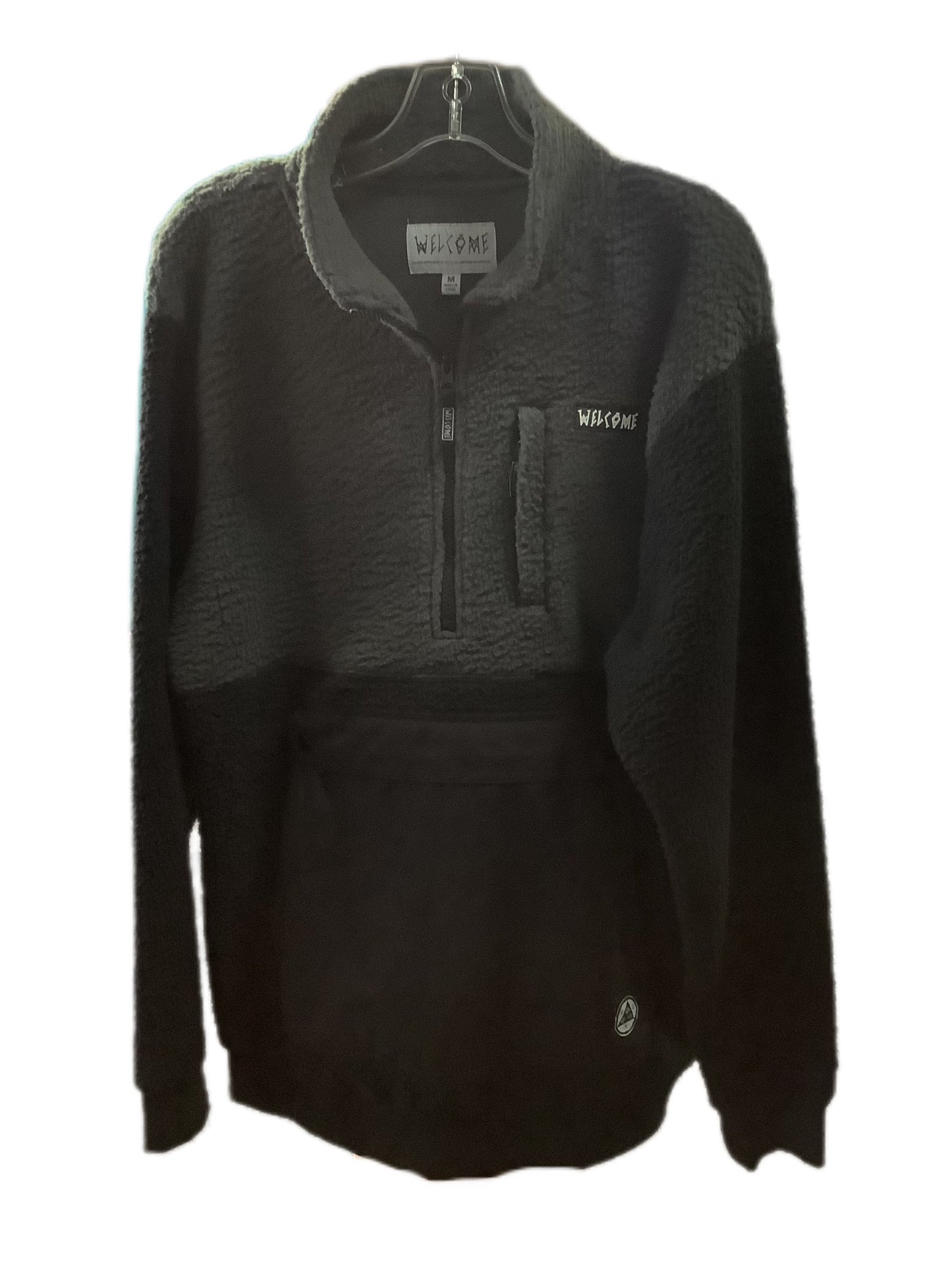 Welcome Fuzzy Jacket Grey