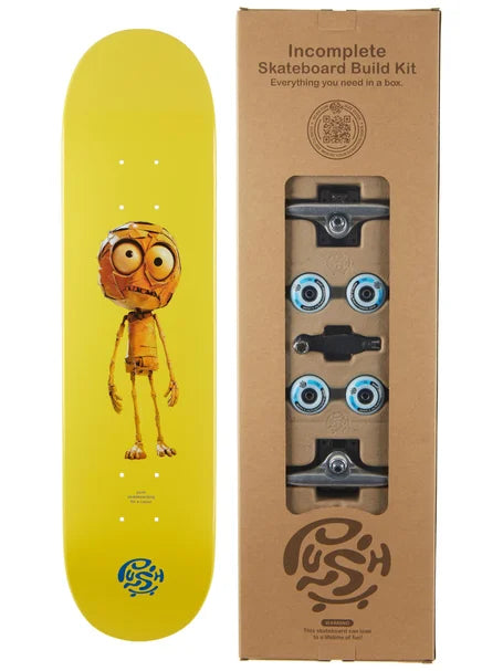 Incomplete Skateboard Build Kit Plywood Guy 7.25