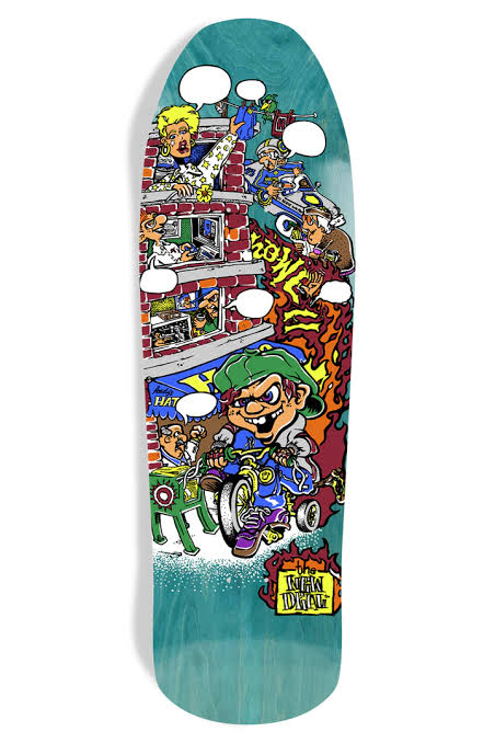 The New Deal Howell Pro Skateboard Deck 9.63”
