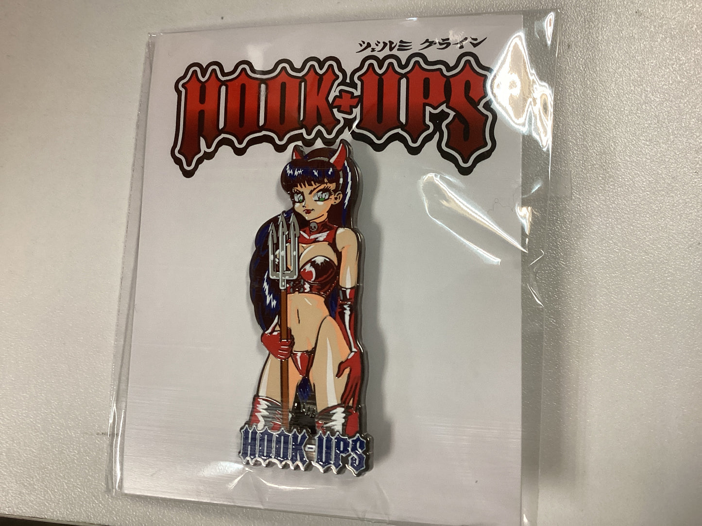Hookups metal pin devil girl