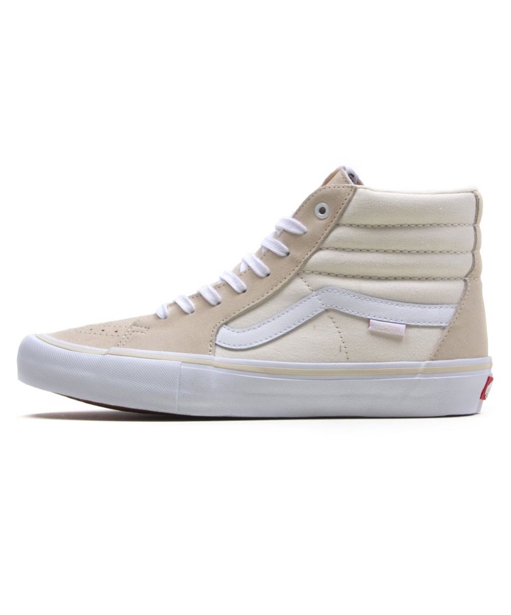 Vans Skate SK8-Hi Pro Shoes Marshmallow/White