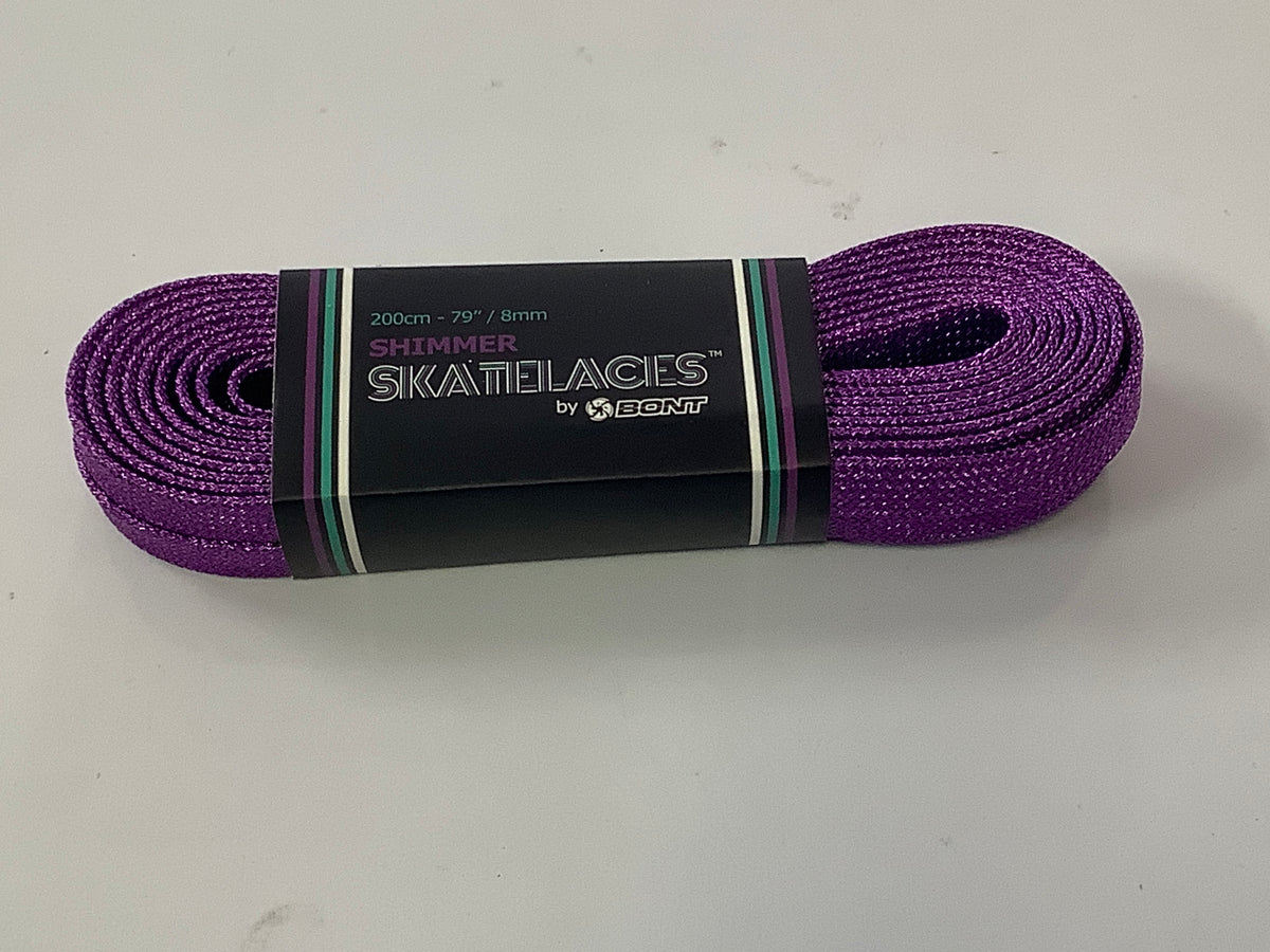 Bont Simmer Skate Laces Smoked Amethyst Purple 200cm - 79” / 8mm shoe strings