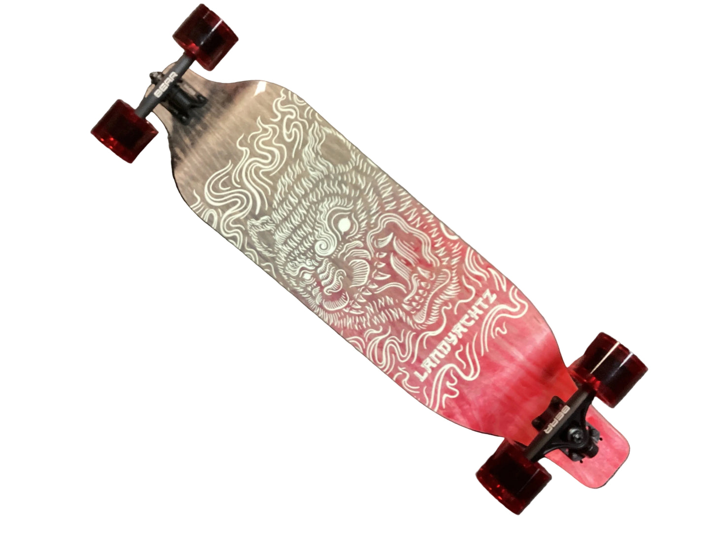 Landyachtz Evo 36 Bear Longboard complete skateboard