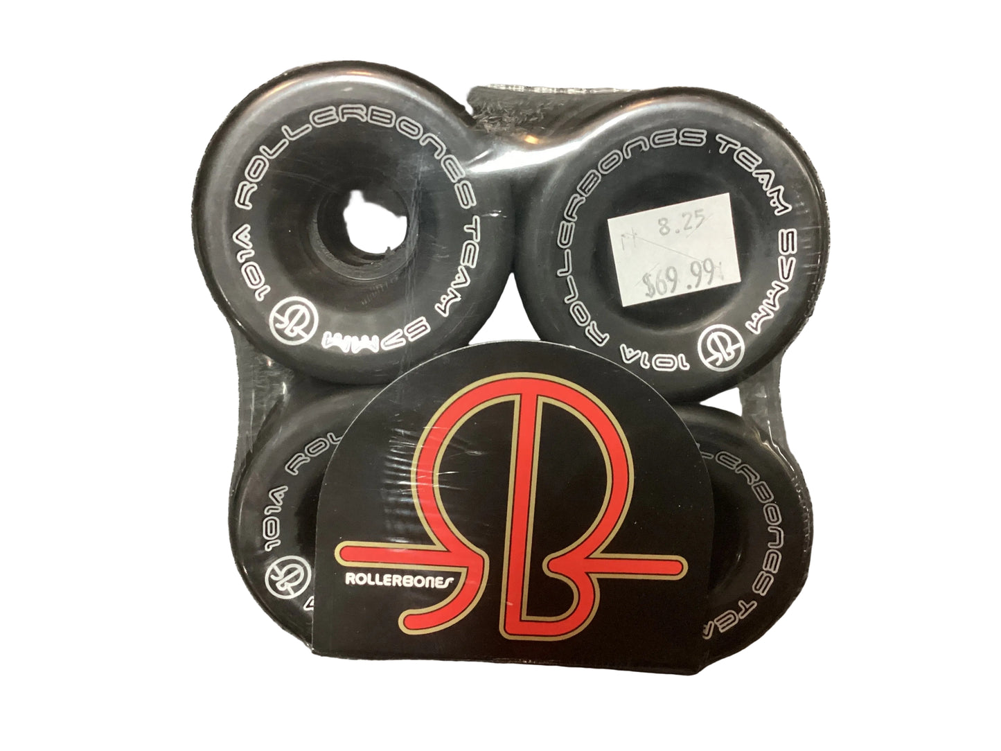 Bones Rollerbones Team logo wheels 8 pack 57x30 101A for roller skates