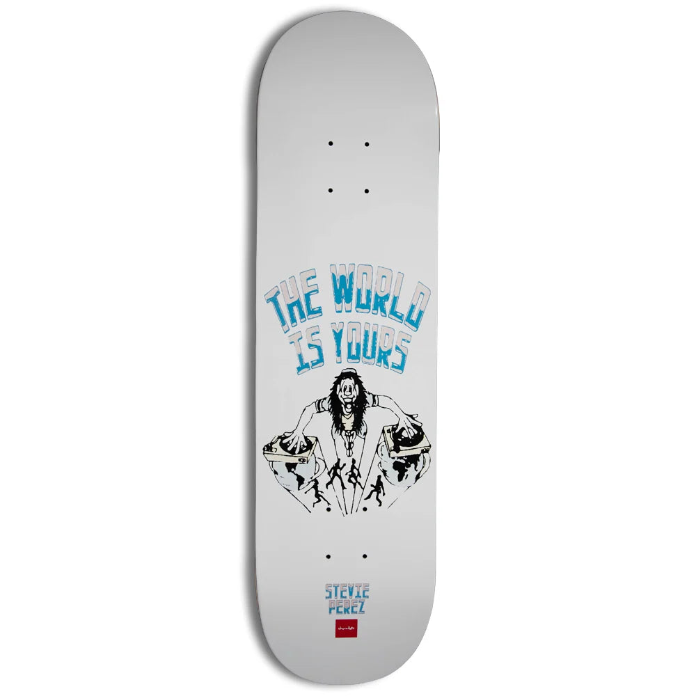 Chocolate Perez World Is Yours 8.4” Pro Skateboard Deck