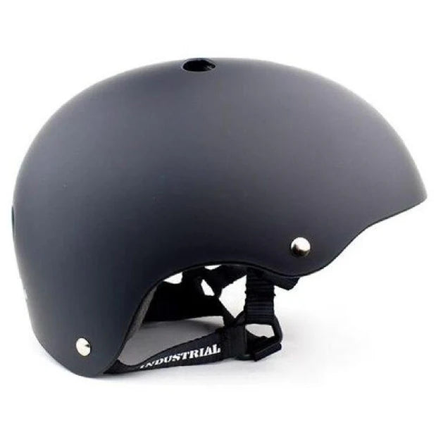 Industrial Flat Black Helmet Small