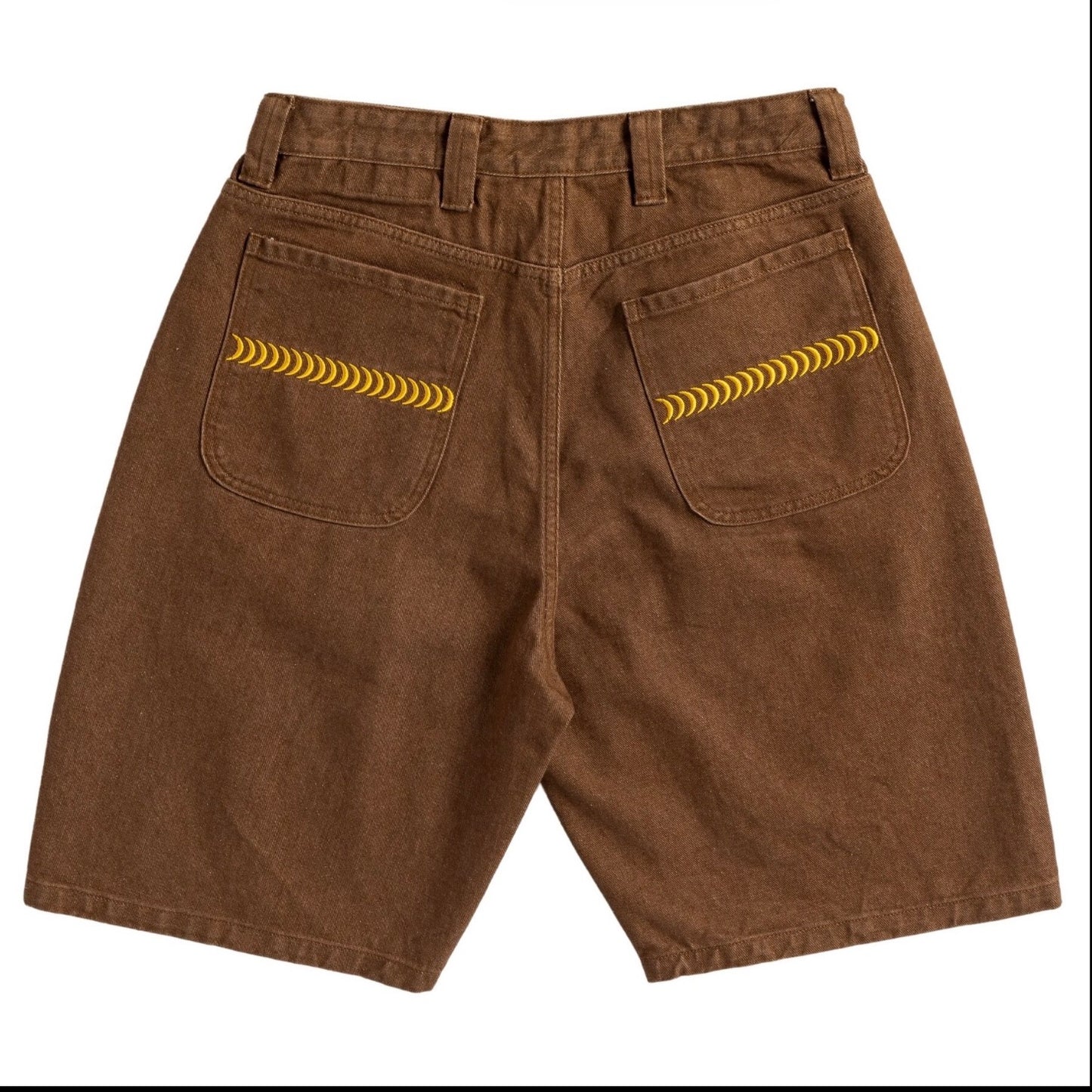 Spitfire Bighead Denim Shorts Brown