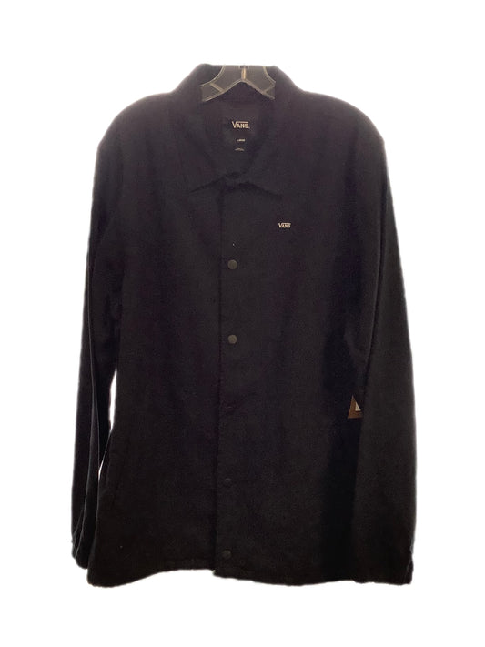 Vans Torrey Skate Button Up Long-Sleeve Shirt Black L