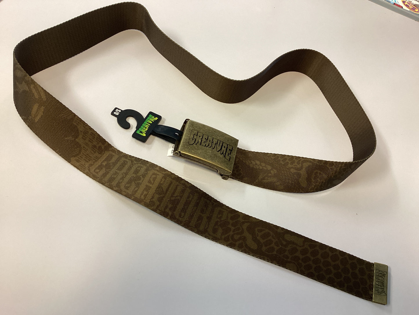 Creature Belt High Country Web Brown