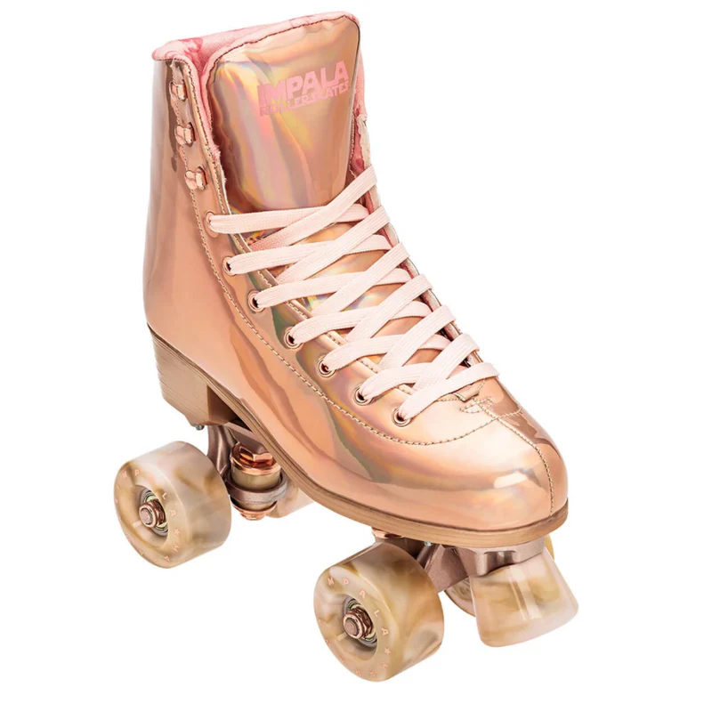 Impala Marawa Rose Gold Roller Skates Size 7
