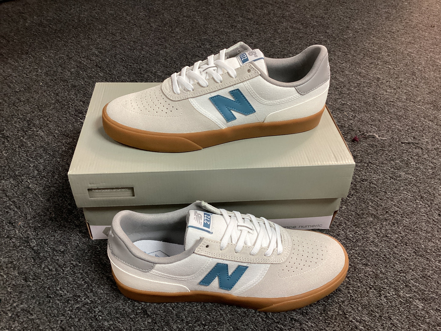 NB 272 White size 9.5