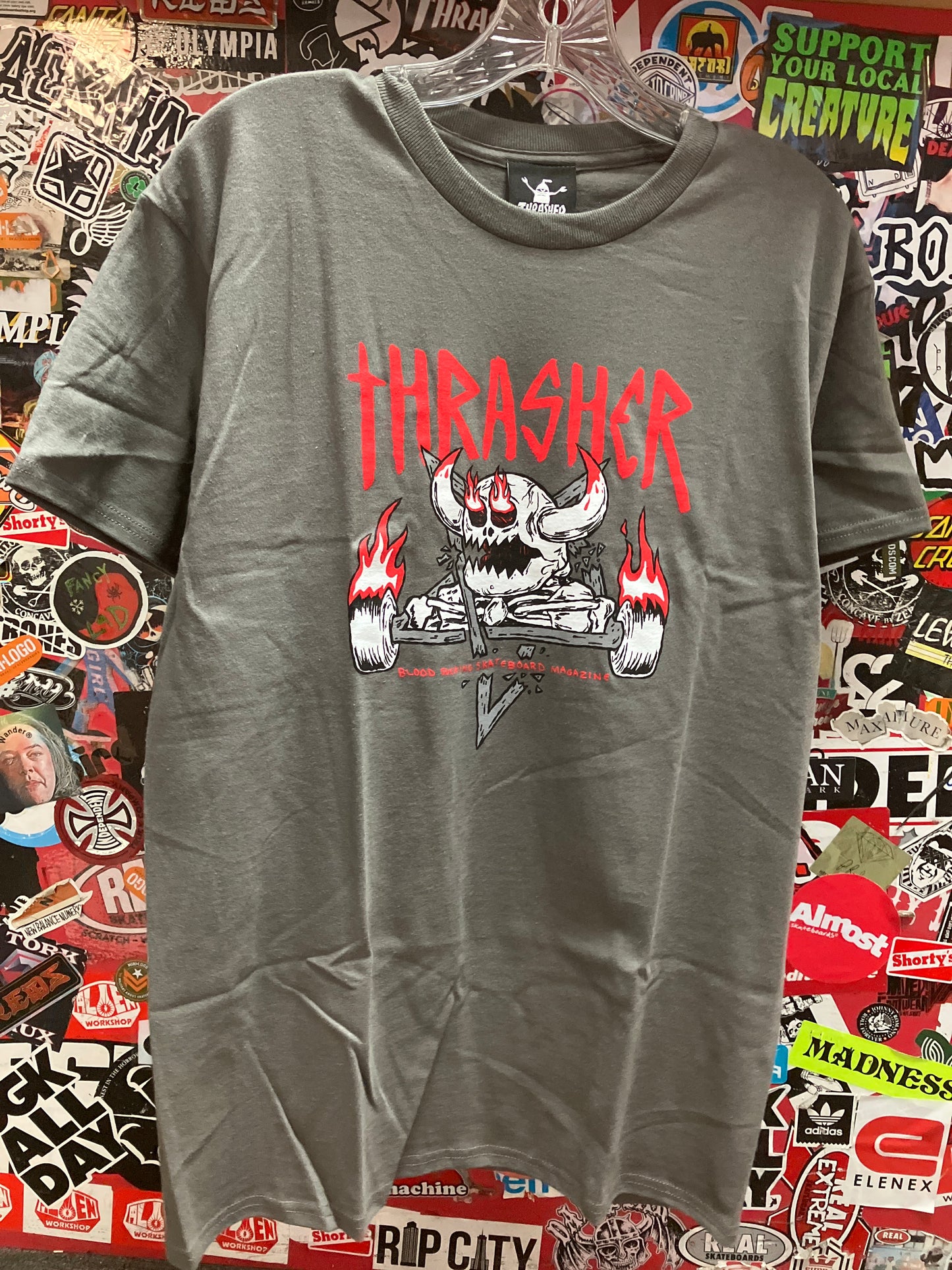 Thrasher x Toy Machine Monster-Gram Tee Shirt