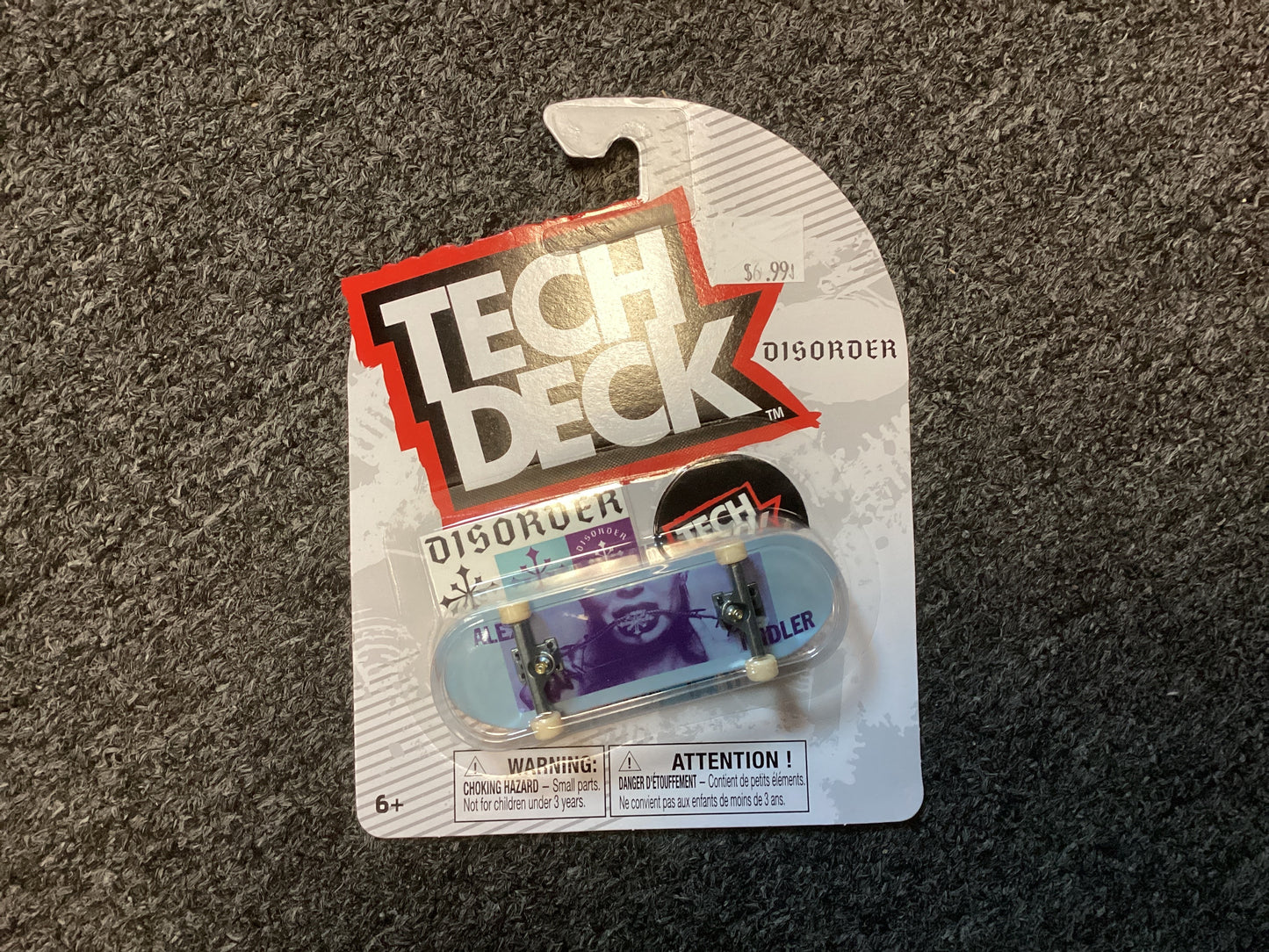 Tech Deck fingerboard Disorder Midler
