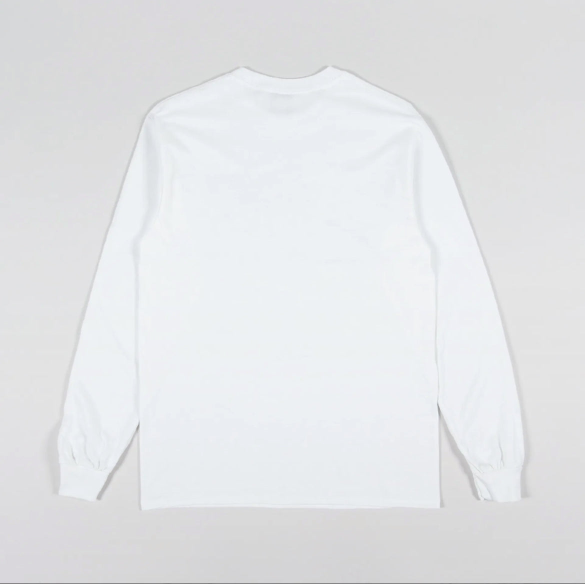 Hockey Desk Carve Graphic Long-Sleeve Shirt White Size Large
