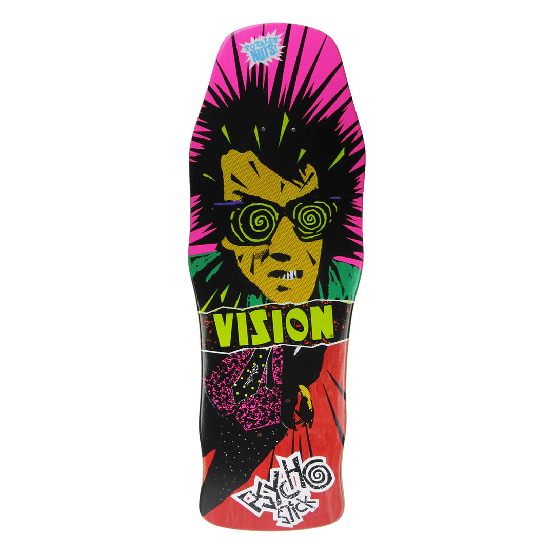 Vision Original Psycho Stick Skateboard Deck 10"