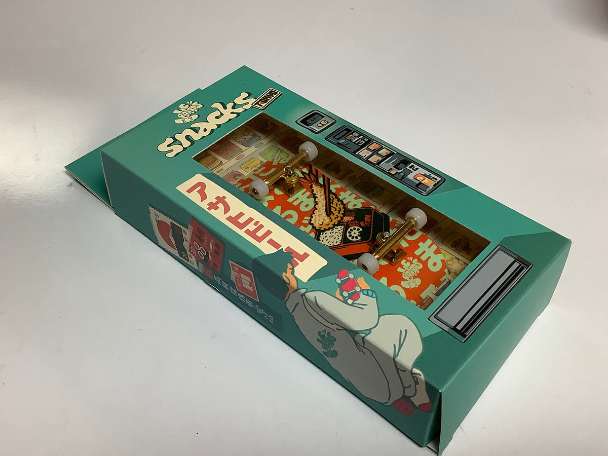 LC BOARDS Fingerboard complete Snack Series BENTO FOAM GRIPTAPE 98 x34