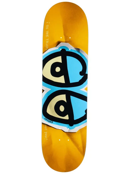Krooked DBX Gold Eyes Deck 8.38”