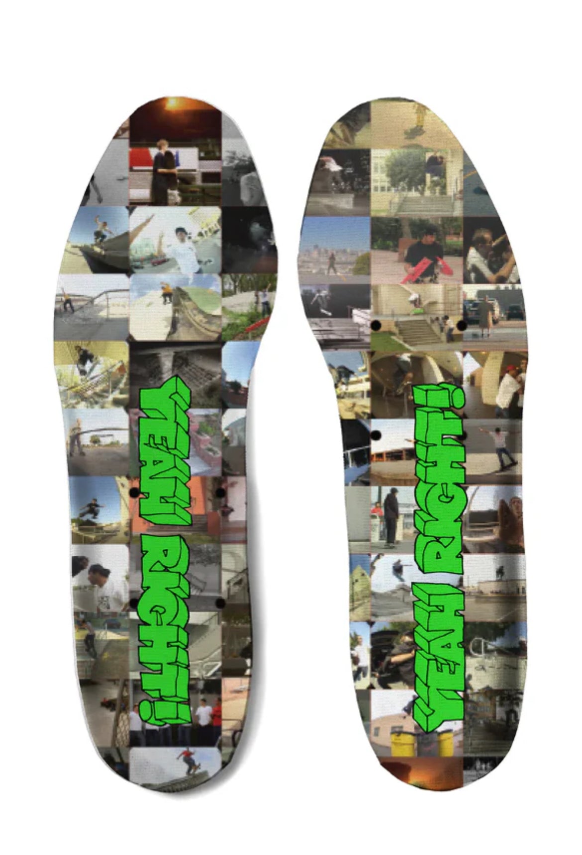 Lakai X Yeah Right! Telford Low Shoes Black/White Suede