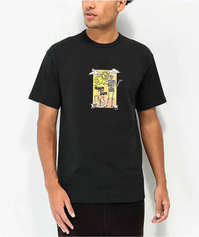 Vans The Moon And Sun T-Shirt Black