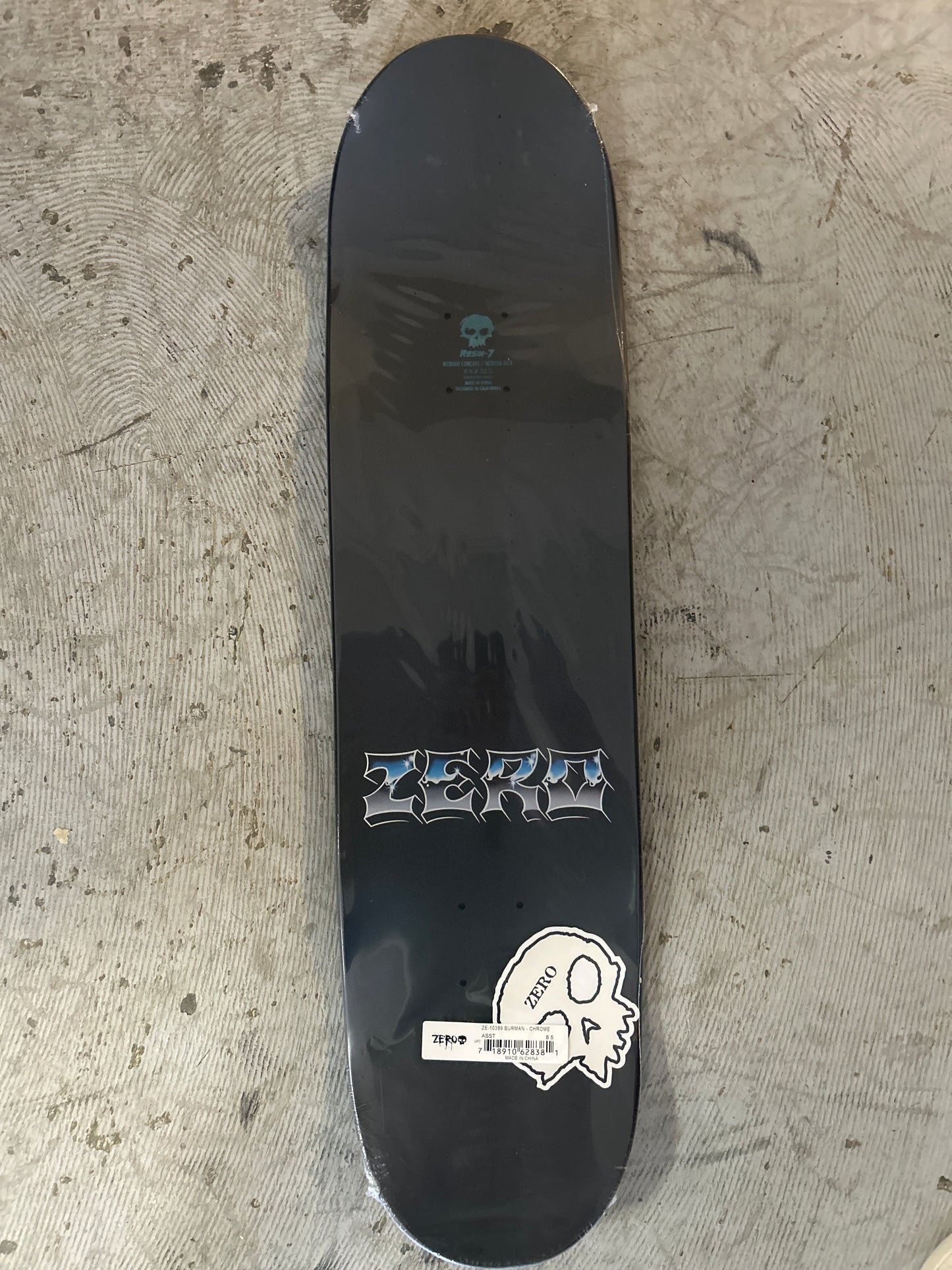 Zero 8.5 Dane Burman Chrome Deck
