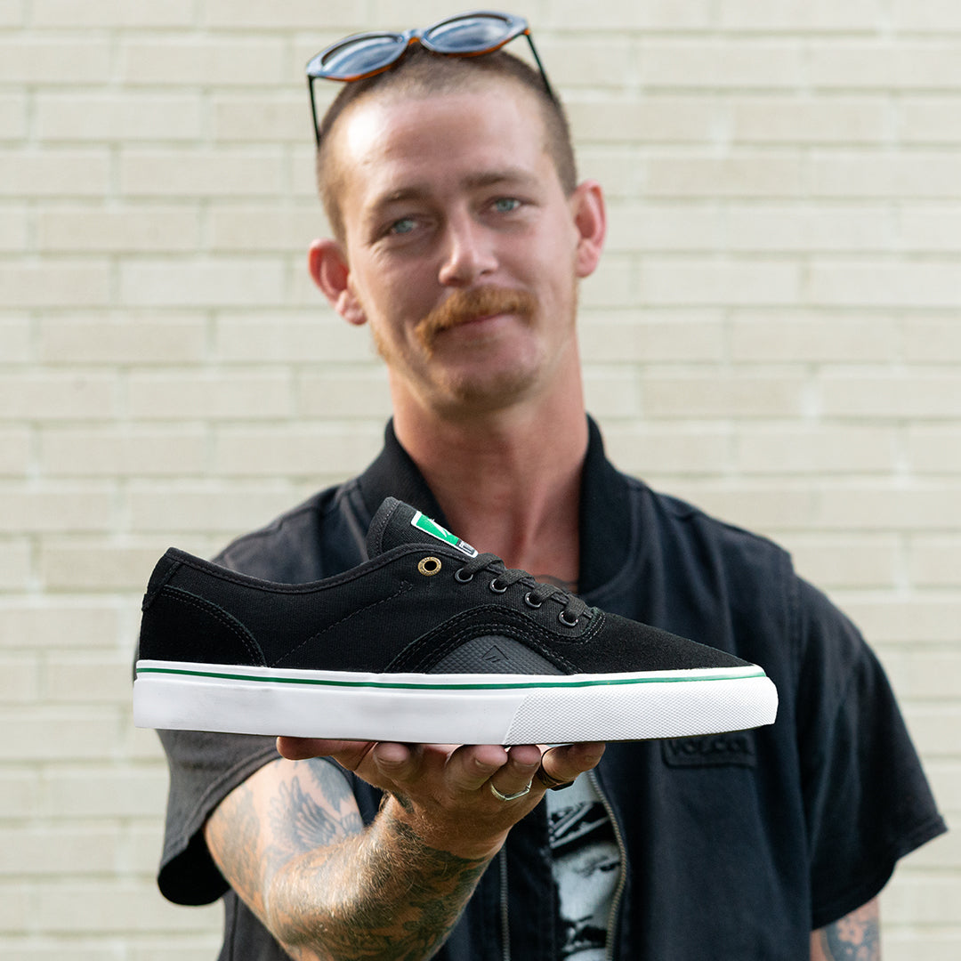 Emerica Provost G6 Shoes Black/White/Gold