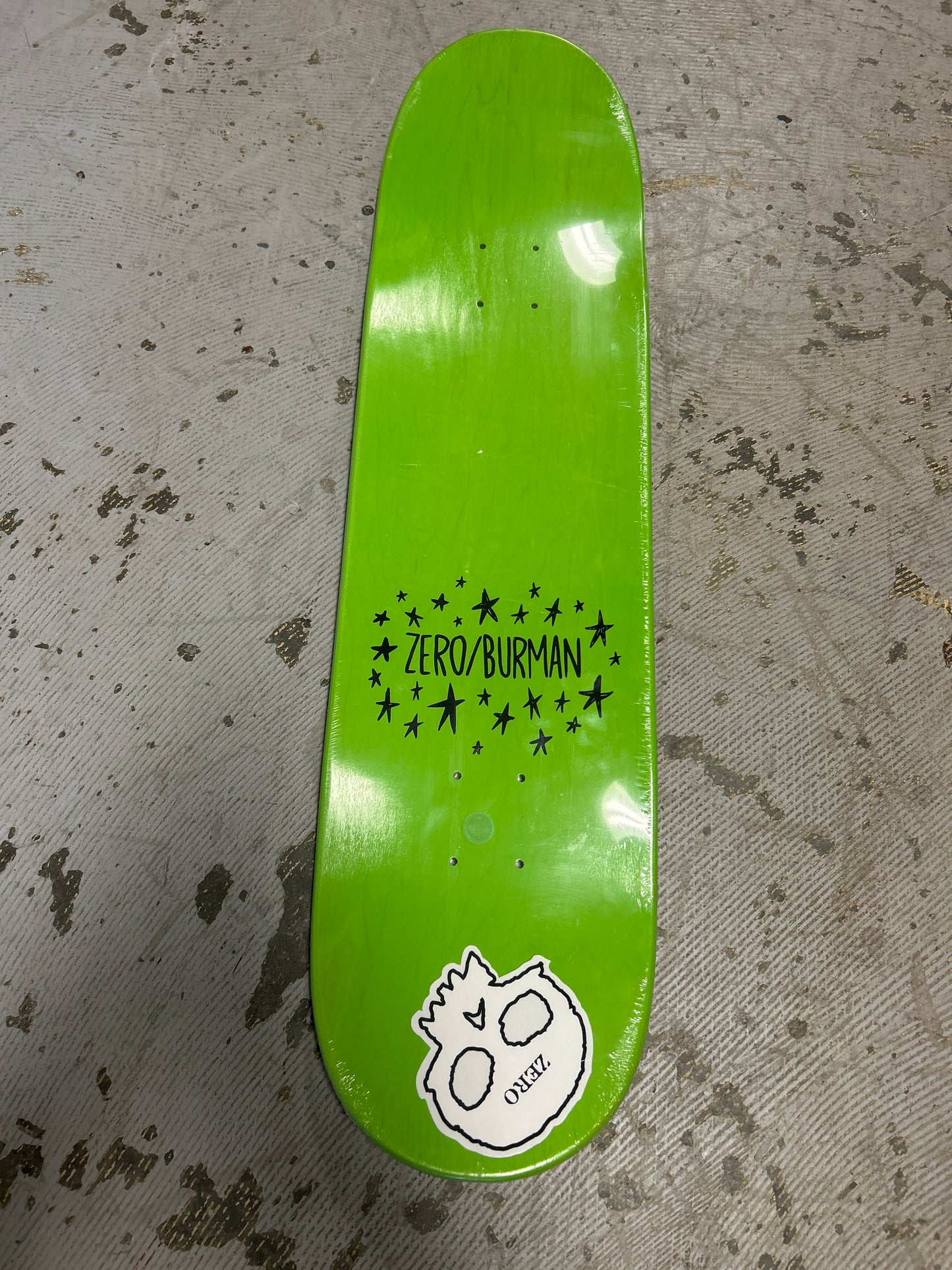 Zero 8.375 deck BURMAN stars green