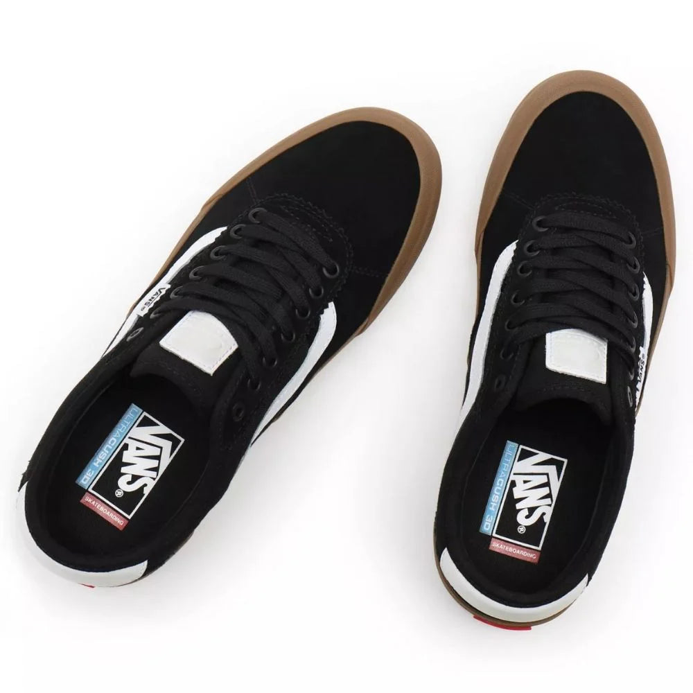 Vans Chima 2 Pro Skate Shoes Black/Gum