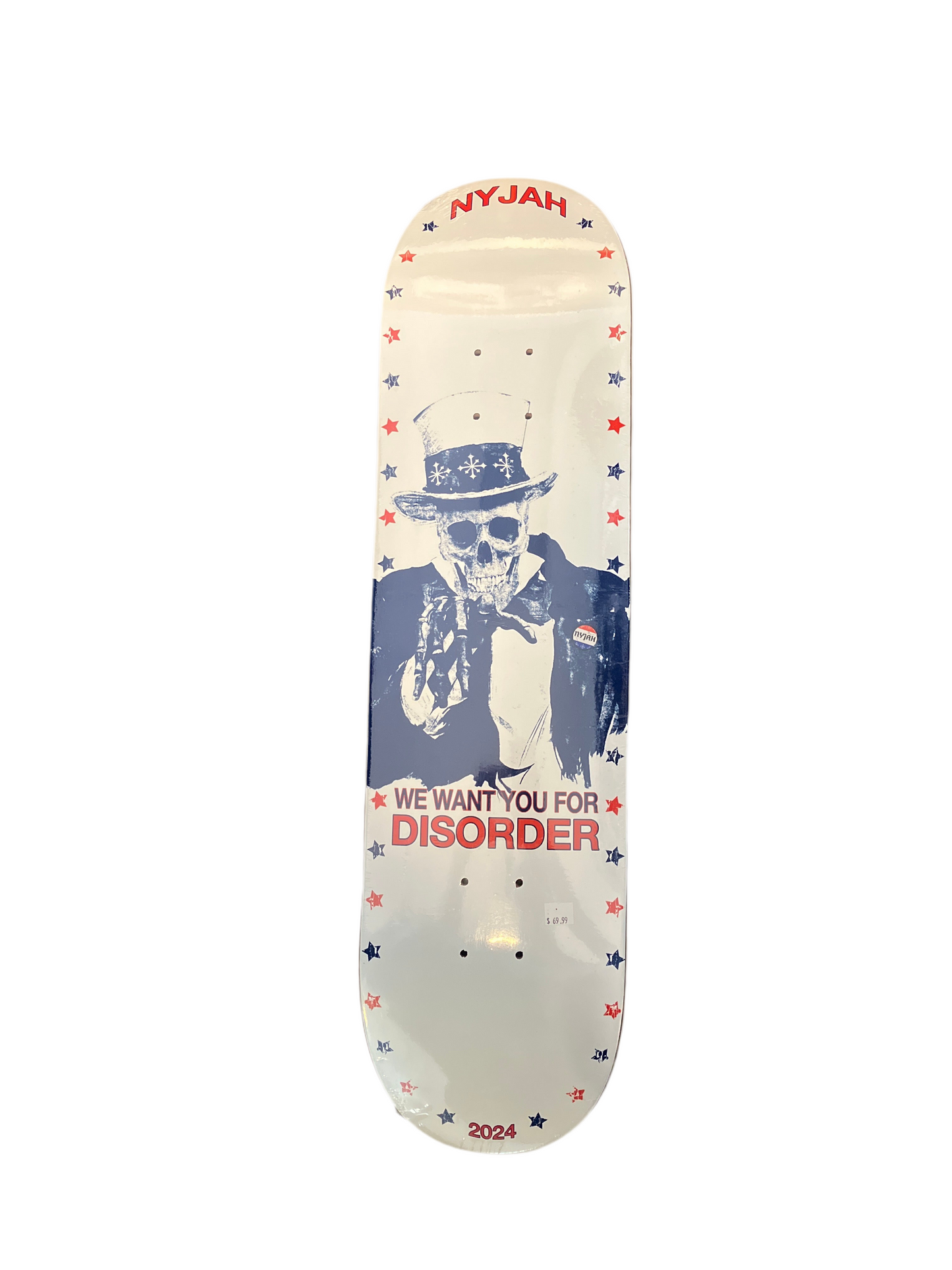 DISORDER UNCLE JAH - NYJAH PRO GRAPHIC 8.125