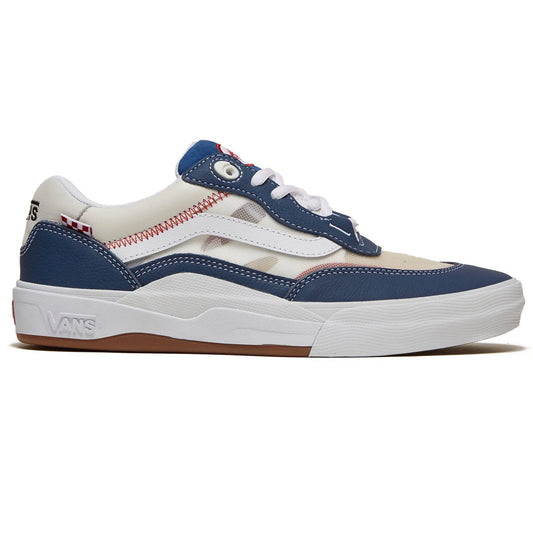 Vans Wayvee Pro Skate Shoes Navy/White/Red