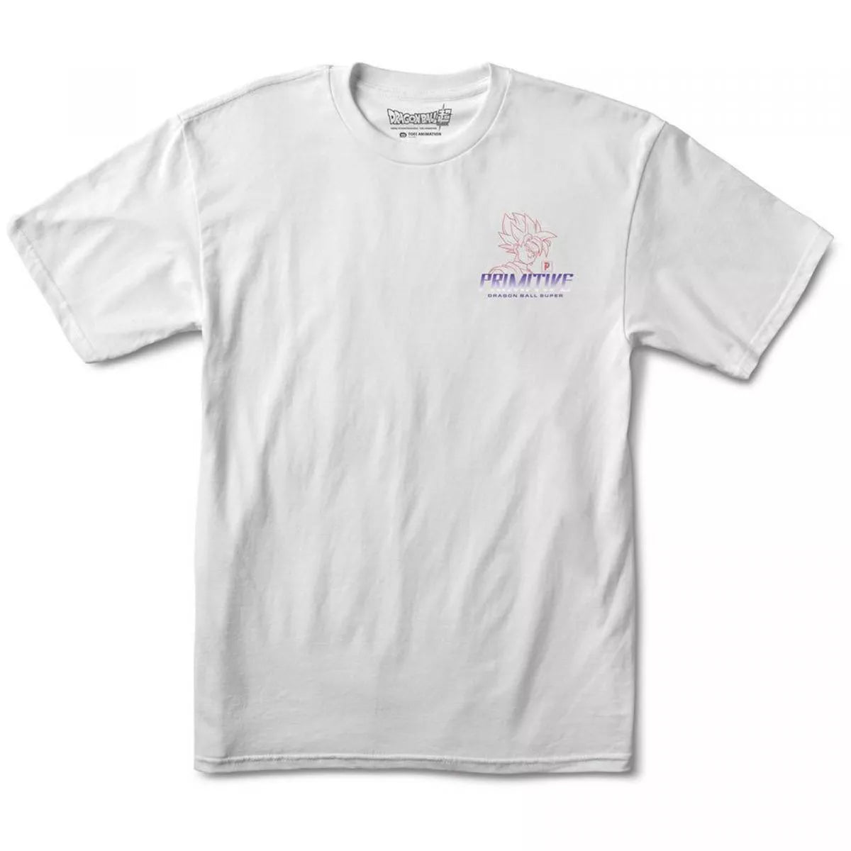 Primitive X Dragonball Goku T Shirt White Size Small