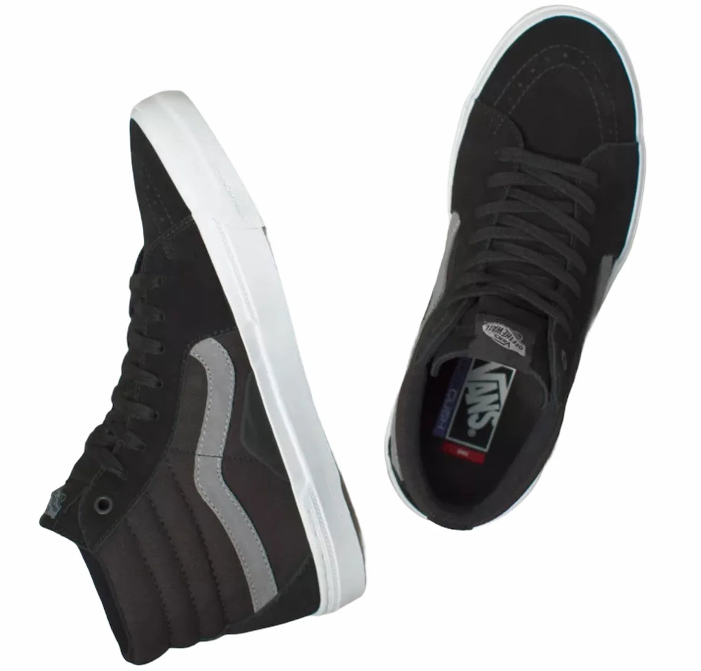 Vans SK8-Hi Pro BMX Shoes Black/Grey/White