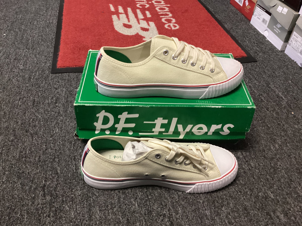 PF Flyers Low Top Beige size 9 skateboard shoes