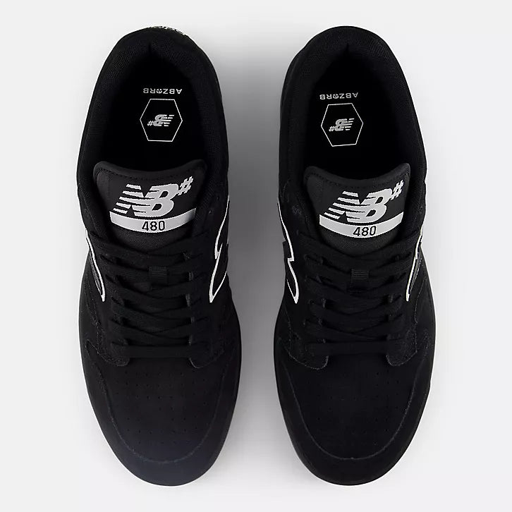 New Balance Numeric 480 Black/White Shoes