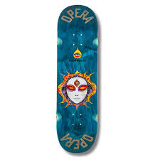 Opera 9.0” skateboard deck Woolley Trip blue bleed