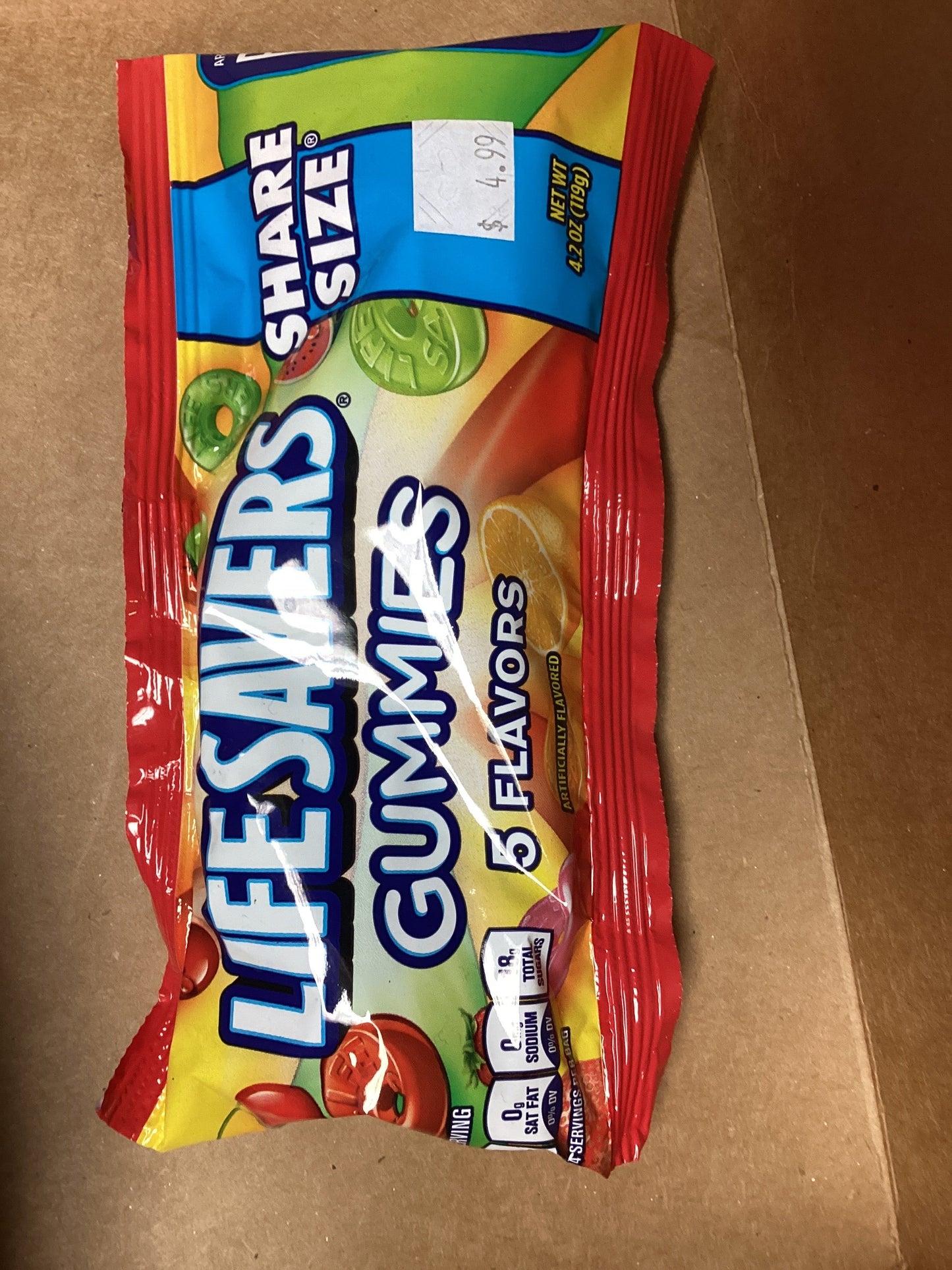 Lifesavers Gummies 4.2oz 5 Flavors SHARE SIZE