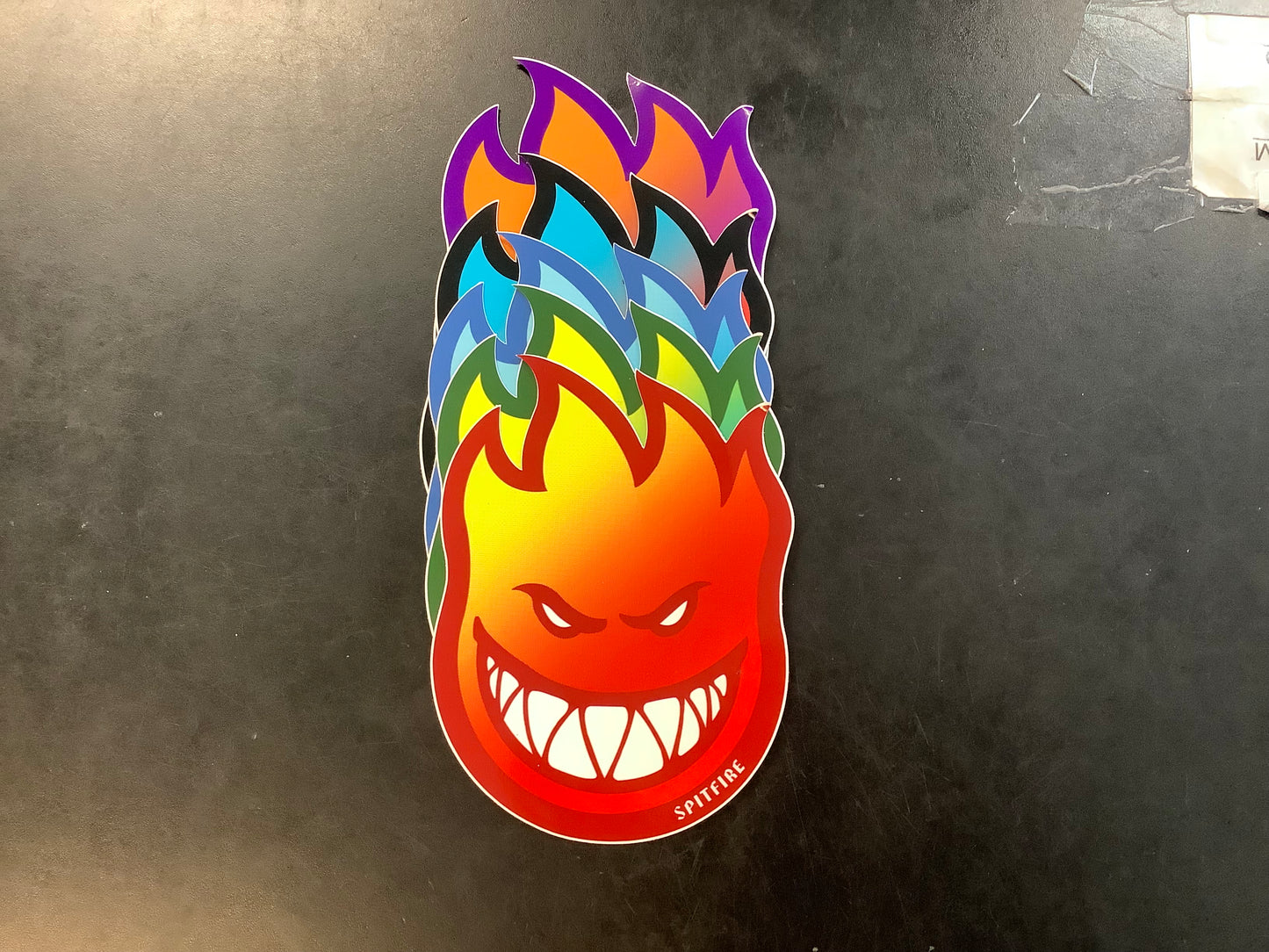 Spitfire Fireball Fade Sticker 6” ASSTD.