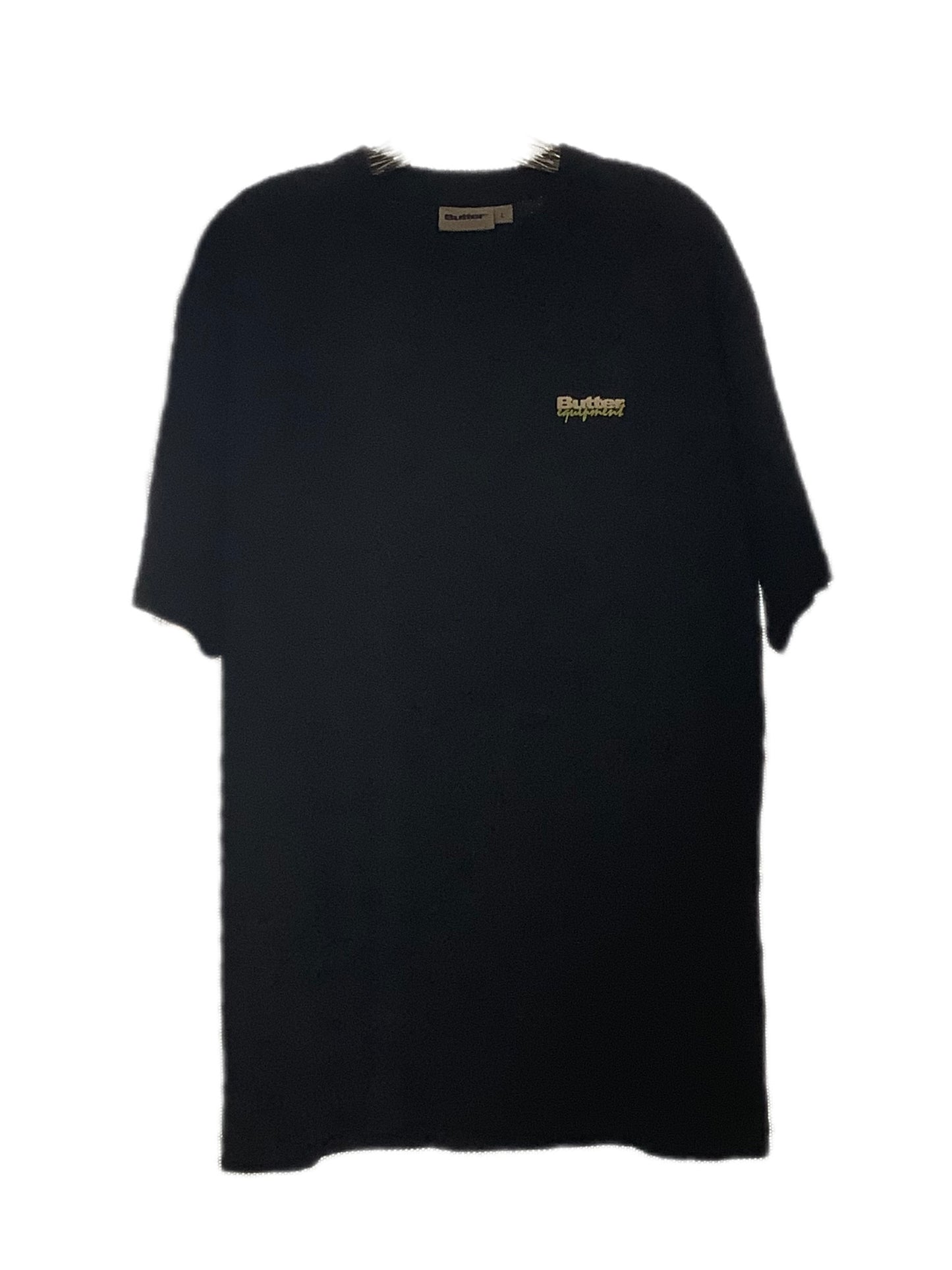 Butter Goods Equipment Pigment T-Shirt Black