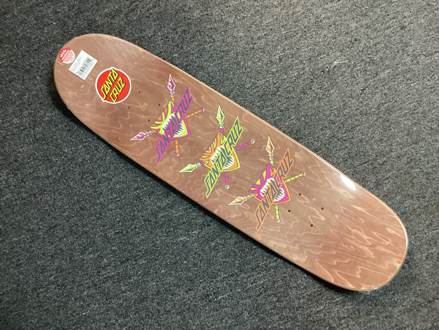Santa Cruz Skateboard Deck Salba Firedance Pro Shaped 8.8”