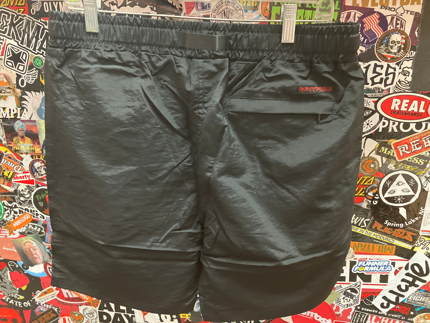 Spitfire Elastic Shorts Black