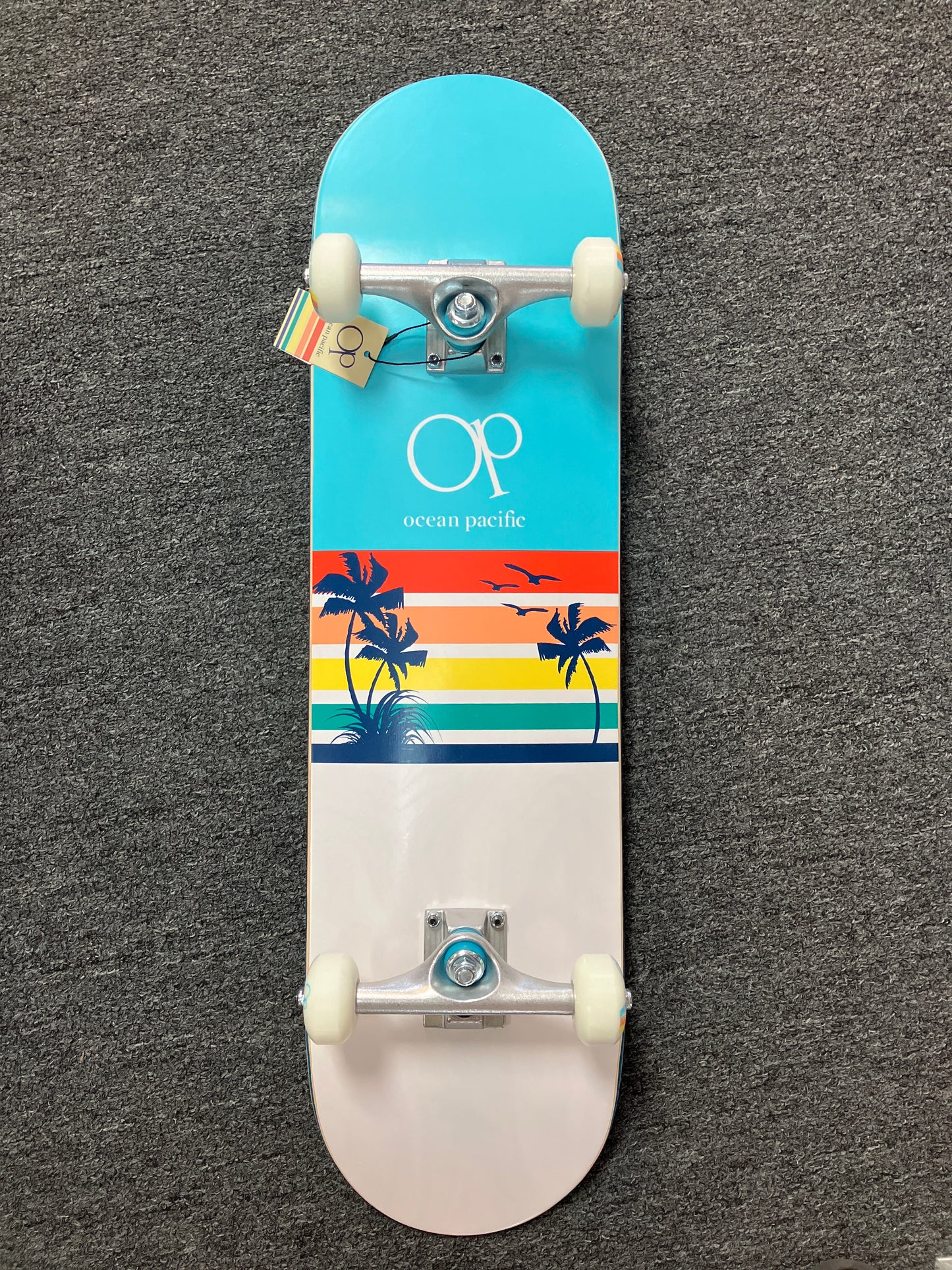 OP Complete Skateboard Sunset